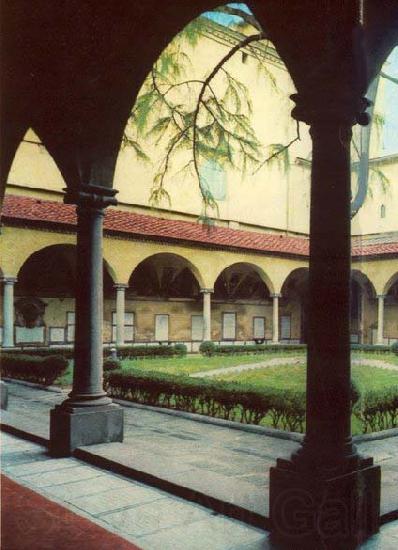 ANGELICO  Fra View of the Convent of San Marco Spain oil painting art